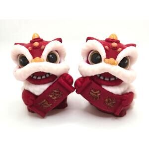 NEW Lunar Year Chinese Lion Dance Figurines Set